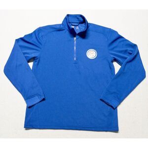 MLB Chicago Cubs Qtr Zip‎ Pullover Mens Small
